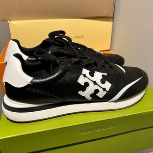 Tory Burch Leather Destiny Trainers